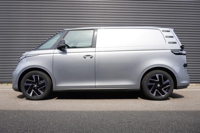 Volkswagen ID. Buzz Cargo ID. Buzz Cargo 286 pk, Bulli Limited Edition, Achteruitrijcamera, Comfortstoelen met armleuning, Navigatie, Achterdeuren zonder ruit, Trekhaak