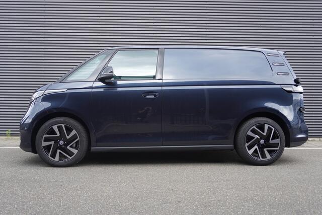 Volkswagen ID. Buzz Cargo ID. Buzz Cargo 340 pk 4-Motion, Bulli, Achteruitrijcamera, Comfortstoelen met armleuning, Navigatie, Achterdeuren zonder ruit, Trekhaak