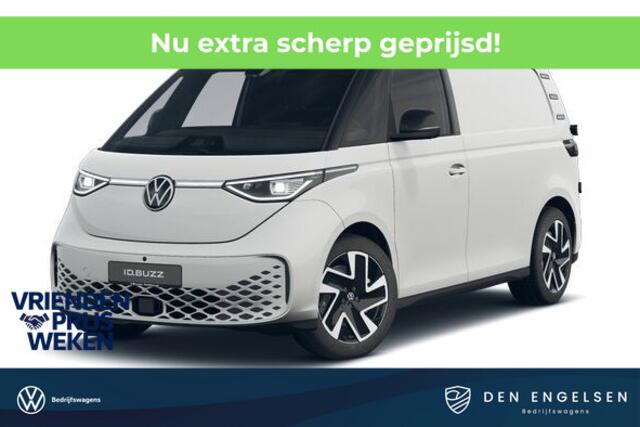 Volkswagen ID. Buzz Cargo ID. Buzz Cargo 286 pk Bulli Edition, Achteruitrijcamera, Bijrijdersstoel, Achterdeuren, Trekhaak
