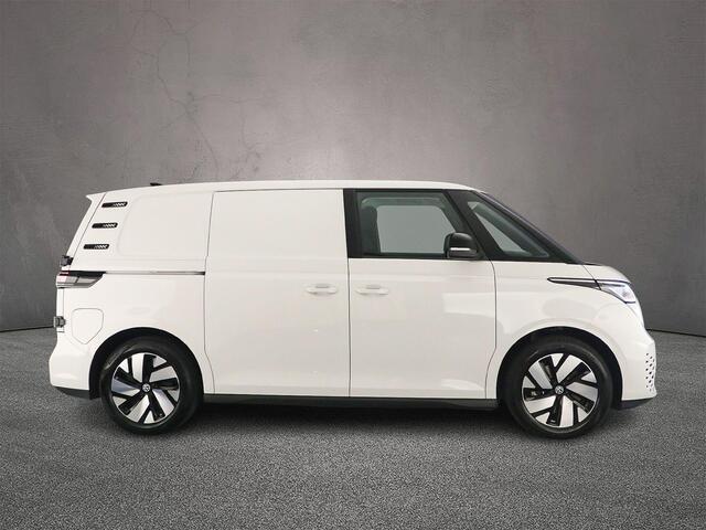 Volkswagen ID. Buzz Cargo Bulli Limited Edition 286pk 79 kWh | 2027 model | Achterdeuren | Trekhaak | Verwarmd stuur | > Netto-ACTIE-Prijs; bij koop of lease via HK / excl. kosten rijklaarmaken <