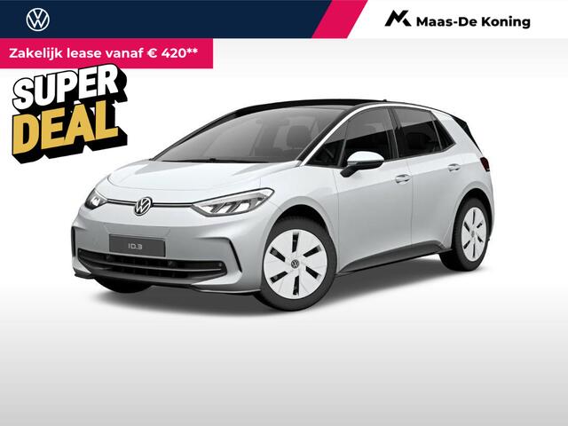 Volkswagen ID.3 Pure 52 kWh accu. 125 kW / 170 pk Hatchback Elektr · Assistance Pakket · Comfort pakket · Oranje Edition · Private lease vanaf 398,- per maand ·