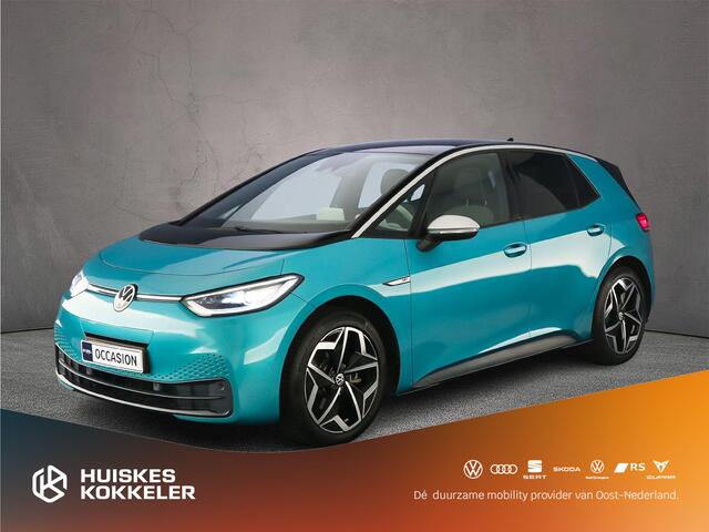 Volkswagen ID.3 1st Plus 204pk Automaat Adaptive cruise control, Navigatie, Achteruitrijcamera, Stuurwiel verwarmd, Stoelverwarming, LED matrix koplampen