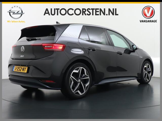 Volkswagen ID.3 58kWh 204PK 1st. First Plus Navi-Pro 19" Camera Trekhaak Apple Carplay Android Auto Matrix-LED Stoel-Stuurverwarming Adapt.Cruise Control Pdc Dab Keyless Lmv Bluetooth Regensensor Rijstrooksensor Verkeersbord detectie Wifi Origineel Nederlandse Auto Nieuw
