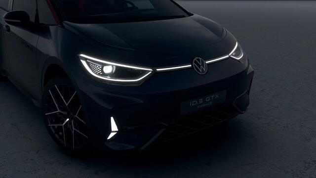 Volkswagen ID.3 GTX Limited Edition | 'App-Connect' draadloze smartphone integratie | Achterlichten LED, luxe uitgevoerd incl. dynamische knipperlichten | Afstandscontrolesysteem (Front Assist), met voetgangers- en fietsersherkenning