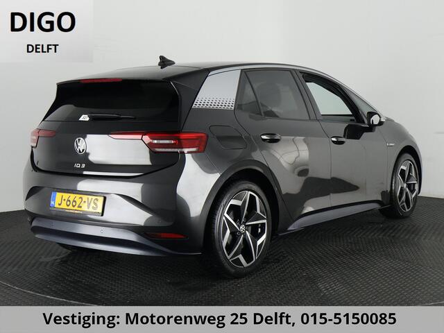 Volkswagen ID.3 First Plus 58 kWh ACCU 89%! BIJNA 2021 . STUUR & STOEL VERWARMING . PARKEERSENSOREN VOOR/ACHTER .