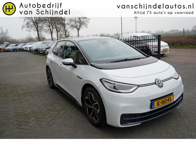 Volkswagen ID.3 FIRST PLUS 58KWH DEC 2020 ORIGINEEL NEDERLANDS FULL LED CAMERA STOEL+STUURVERWARMING 19INCH NAVI ANDROID/APPLECARPLAY ADAPTIEVE CRUISE CLIMA PDC V+A ENZ...