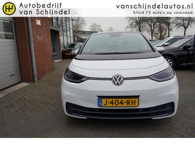 Volkswagen ID.3 FIRST PLUS 58KWH OKT 2020 ORIGINEEL NEDERLANDS AFN.TREKHAAK CAMERA STOEL+STUURVERWARMING ANDROID/APPLECARPLAY NAVI 19INCH ADAPTIEVE CRUISE CLIMA PDC V+A ENZ...