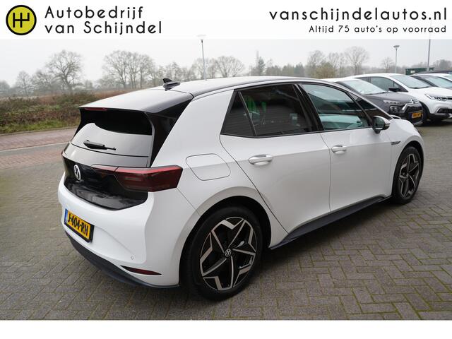 Volkswagen ID.3 FIRST PLUS 58KWH OKT 2020 ORIGINEEL NEDERLANDS AFN.TREKHAAK CAMERA STOEL+STUURVERWARMING ANDROID/APPLECARPLAY NAVI 19INCH ADAPTIEVE CRUISE CLIMA PDC V+A ENZ...