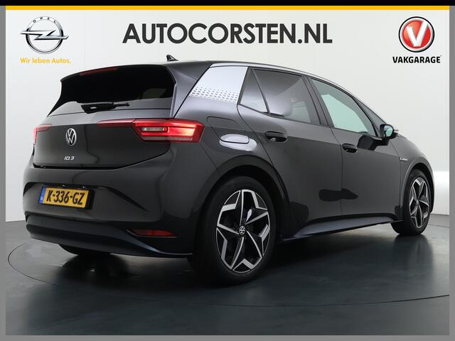 Volkswagen ID.3 First Plus 58kWh 204pk Camera Trekhaak 19"lm Adap.Cruise Matrix-Led Navi-Pro Ecc Apple Carplay Android Auto Pdc SOH 90% Lmv Stoel+Stuurverwarming Wifi Rijstrooksensor Origineel Nederlandse Auto ¤ 43.675,- nieuw