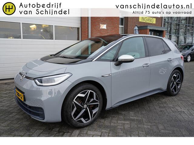 Volkswagen ID.3 FIRST PLUS 58KWH DEC 2020 ORIGINEEL NEDERLANDS MATRIXX LED CAMERA STOELVERWARMING ANDROID-APPLECARPLAY NAVI 19INCH KEYLESS ADAPTIEVE CRUISE CLIMA PDC V+A ENZ...