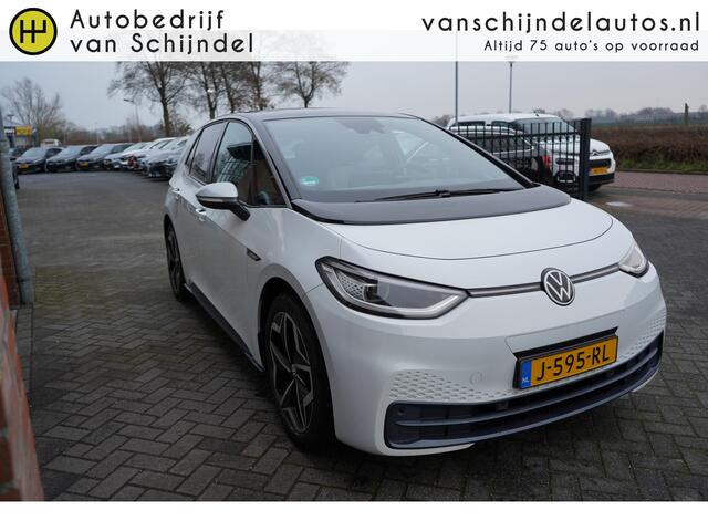 Volkswagen ID.3 FIRST PLUS 58KWH OKT 2020 ORIGINEEL NEDERLANDS MATRIXX LED CAMERA STOELVERWARMING ANDROID/APPLECARPLAY NAVI ADAPTIEVE CRUISE KEYLESS ECC PDC V+A ENZ...