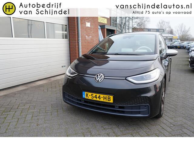 Volkswagen ID.3 FIRST PLUS 58KWH DEC 2020 ORIGINEEL NEDERLANDS MATRIXX LED CAMERA STOELVERWARMING ANDROID-APPLECARPLAY NAVI ADAPTIEVE CRUISE 19INCH KEYLESS CLIMA PDC V+A ENZ...
