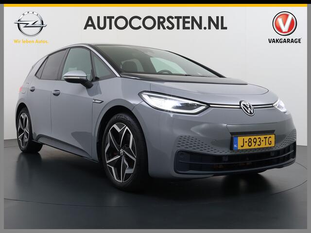 Volkswagen ID.3 First Plus 62kWh Navi-Pro Adap.Cruise Camera Matrix led 19" Ecc Apple Carplay Android Auto SOH 86% Stoel+Stuurverwarming Lmv Privacy Glas Keyless Rijstrooksensor 1e Eigenaar Origineel Nederlandse Auto
