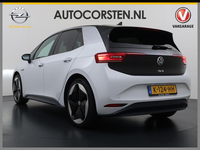 Volkswagen ID.3 First Max 62kWh Pano-Dak Elektr.Stoelen Adap.Cruise Camera Head-Up Matrix-Led Elektr.Stoelen 20"lm Navi Ecc Keyless Advanced SOH 89% Ergo Active Stoelen Stuur+Stoelverwarming Led-a-licht dynamisch Apple Carplay Android Auto Dodehoek detector Origineel Ned