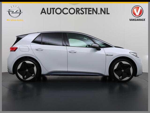 Volkswagen ID.3 First Max 62kWh Pano-Dak Elektr.Stoelen Adap.Cruise Camera Head-Up Matrix-Led Elektr.Stoelen 20"lm Navi Ecc Keyless Advanced SOH 89% Ergo Active Stoelen Stuur+Stoelverwarming Led-a-licht dynamisch Apple Carplay Android Auto Dodehoek detector Origineel Ned