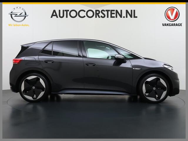 Volkswagen ID.3 First Max 62kWh Pano-dak 20"lm Head-Up-Display Adap.Cruise Camera Elek.Stoelen Navi Ecc Keyless Advanced Head-Up Matrix-Led SOH 91% Ergo Active Stoelen+Stuur+Stoelverwarming Led-a-licht dynamisch Apple Carplay Android Auto Dodehoek detector Dealeronderhou