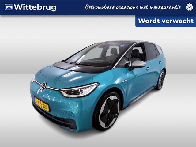 Volkswagen ID.3 First Max 58 kWh / 94% SOH/ AUTOMAAT/ PANODAK/ LED/ CRUISE/ NAVI/ STOELVERWARM./ PARK. SENSOREN + CAMERA/ 20"LMV
