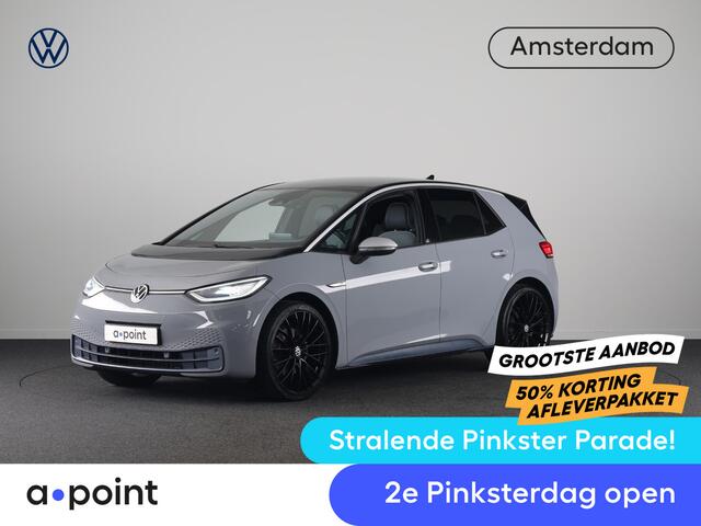 Volkswagen ID.3 First Max 58 kWh 204 PK | SoH 90,95 % | Navigatie | Camera | Panoramadak | Head-up Display |20 Inch | Erco Eleke sloel bestuurder |