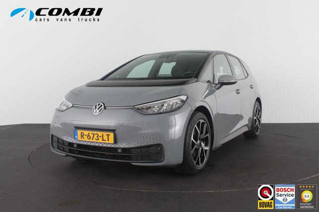 Volkswagen ID.3 First 58 kWh > SOH 91%/Trekhaak/Moonstone Grey/19 inch