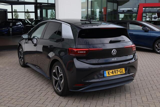 Volkswagen ID.3 First Plus 58 kWh 204PK / 150kW, NL auto, 1e eigenaar nieuw door ons geleverd en onderhouden, LED Matrix (IQ.Lights), keyless start & entry, achteruitrijcamera (rear view), parkeersensoren voor en achter (pdc), stoel- en stuurwiel verwarming, adaptieve cr