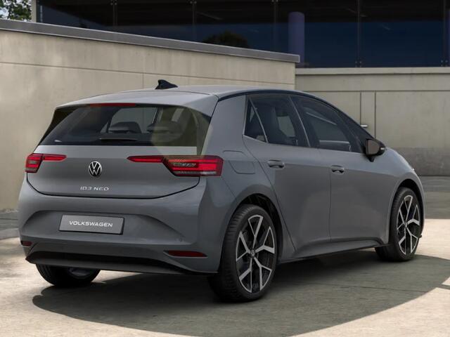 Volkswagen ID.3 Neo Style 61 kWh accu 190 PK · Assistance Pakket · Interieur Style Pakket · Panoramadak · Steunhaak voor fietsendrager, afneembaar · Zijruiten achter en achterruit getint
