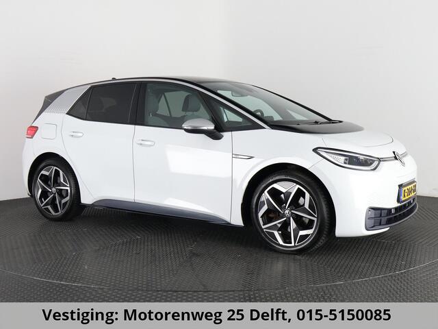 Volkswagen ID.3 FIRST PLUS 58 KWH 1e EIG SOD ACCU 90% GAR. 1-2031* BIJNA 2021. NAVI.STOEL EN STUUR VERWARMING ETC