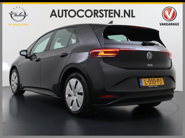 Volkswagen ID.3 62kWh SOH 91% Adap.Cruise Stoel+Stuurverwarming Navi Ecc Apple Carplay Android Auto DAB All-Season Banden Isofix Bluetooth Keyless start Rijstrooksensor 1e Eigenaar Dealeronderhouden Origineel Nederlandse Auto