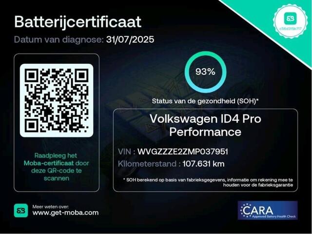 Volkswagen ID.4 77kWH SOH 93%/ MOONSTONE GREY