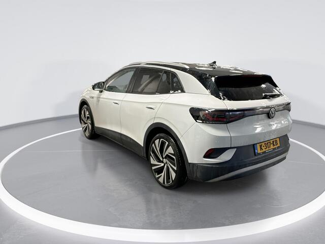 Volkswagen ID.4 204pk Max 77 kWh · Warmtepomp · Panoramadak · 360 Camera · Elek. Trekhaak · Elek. Achterklep · 21'' Inch ·