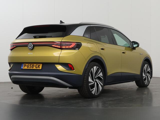 Volkswagen ID.4 Max 77 kWh | SOH 92% | Warmtepomp | IQ LED Matrix | Trekhaak | ErgoActive Stoelen | Stoel/stuurverwarming | Rijassistent-Systeem | Panoramadak | Navigatie Discover Pro | Adaptieve Cruise Control | Camera | HUD |