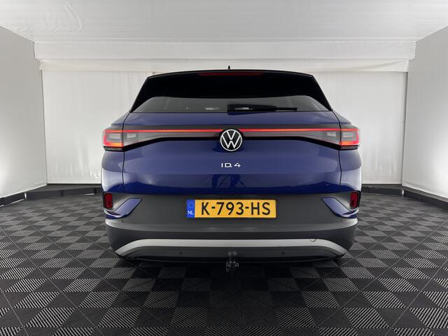 Volkswagen ID.4 First 77 kWh [ 3-Fase ] {SOH-83%} (INCL.BTW) *LEATHER-MICROFIBRE | FULL-LED | ADAPTIVE-CRUISE | HEATED-COMFORTSEATS | DIGI-COCKPIT | AMBIENT-LIGHT | NAVI-FULLMAP | PDC | TOWBAR | PRIVACY-GLASS | CAMERA | 20''ALU*
