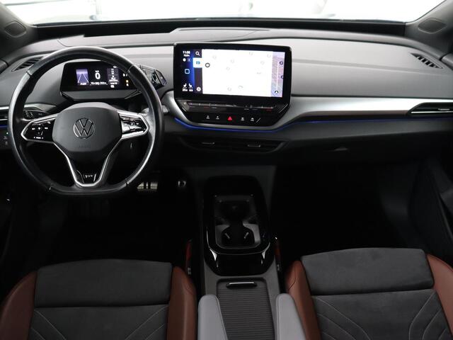 Volkswagen ID.4 Max 77 kWh | Panoramadak | Stoelverwarming | Head-Up | Warmtepomp | 360 Camera | Trekhaak | Sfeerverlichting | Half leder | Matrix LED | Carplay | Adaptive cruise | Memory | Keyless | Massage