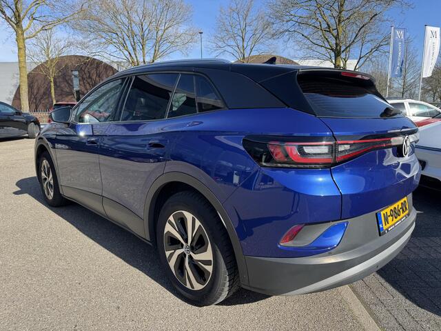 Volkswagen ID.4 City 52 kWh WARMTEPOMP| TREKHAAK | STOELVERWARMING + STUURVERWARMING|VOORRUIT VERWARMING| APPLE CARPLAY/ ANDROID AUTO| ADAPTIVE CRUISE CONTROL| RIJKLAARPRIJS. INCL 12 MND BOVAG GARANTIE