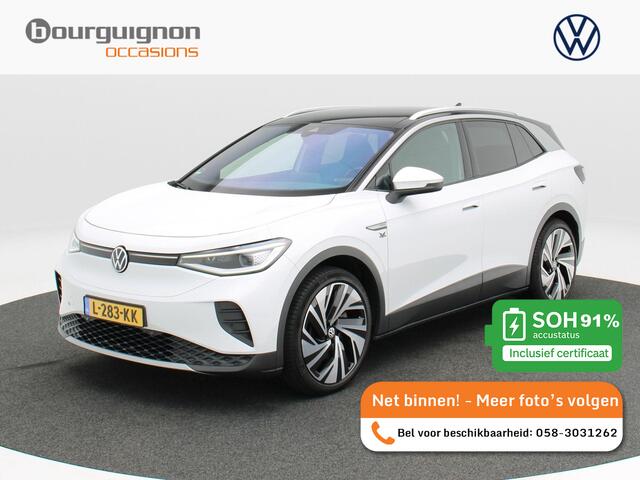 Volkswagen ID.4 Max 77 kWh 204 Pk | Panoramadak | 360° Camera | Stoel/Stuur Verwarming | Adaptive Cruise | CarPlay | 21 Inch | 92.382 Km !!