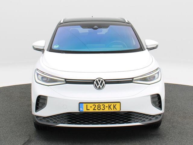 Volkswagen ID.4 Max 77 kWh 204 Pk | Panoramadak | 360° Camera | Stoel/Stuur Verwarming | Adaptive Cruise | CarPlay | 21 Inch | 92.382 Km !!