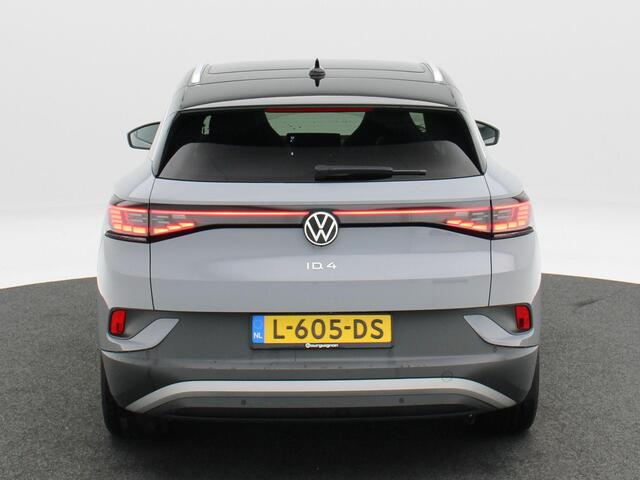 Volkswagen ID.4 Max 77 kWh 204 Pk | Panorama dak | Stoel/Stuur Verwarming | 360° Camera | Adaptive Cruise | Climatronic | Navigatyie | CarPlay | 21 Inch | 74.855 Km !!
