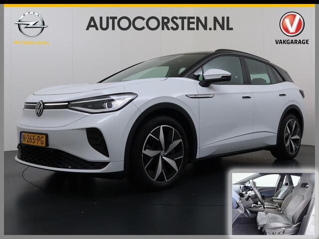 Volkswagen ID.4 GTX 4Motion 82kWh 300PK Trekhaak Ergo-Active Stoelen Elek.Verstelbaar+Memory Stoel+Stuurverwarming Adap.Cruise Navi Ecc Matrix led Apple Carplay Android Auto SOH 88% Top Sport Interieur Pakket Plus Lmv 20" 4WD AWD Keyless Advanced 1e Eigenaar Origineel Ne