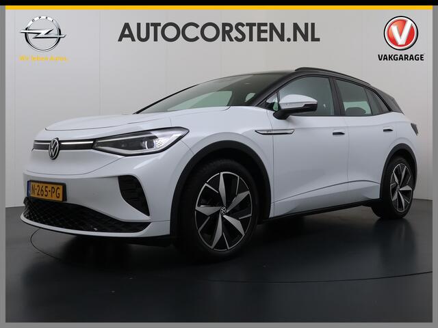 Volkswagen ID.4 GTX 4Motion 82kWh 300PK Trekhaak Ergo-Active Stoelen Elek.Verstelbaar+Memory Stoel+Stuurverwarming Adap.Cruise Navi Ecc Matrix led Apple Carplay Android Auto SOH 88% Top Sport Interieur Pakket Plus Lmv 20" 4WD AWD Keyless Advanced 1e Eigenaar Origineel Ne