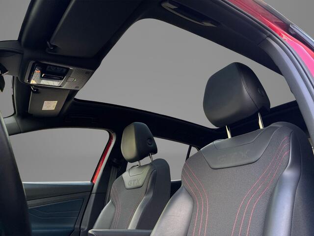 Volkswagen ID.4 GTX 299pk 4Motion 77 kWh · Panoramadak · 360 Camera · Dodehoeksensor ·Warmtepomp · Alarmklasse 3 · Stoel-& Stuurverwarming · 21'' Inch ·