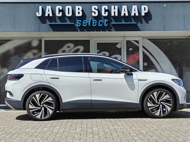 Volkswagen ID.4 First Max 77 kWh / Trekhaak / Warmtepomp / Panodak / 21" LM / Carplay / HU display