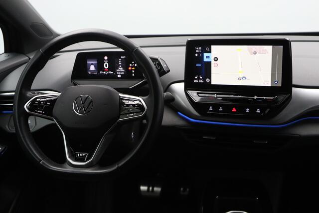 Volkswagen ID.4 First 77 kWh 204 PK, SOH 90 %, Trekhaak, LED, Leder-Alcantara, Carplay, 360 Camera