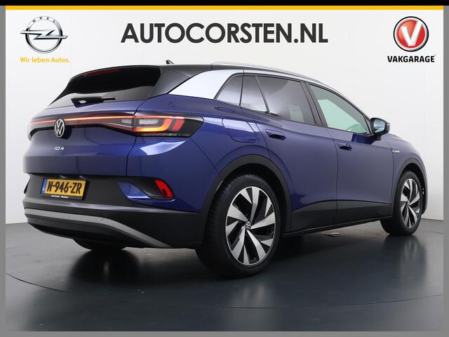 Volkswagen ID.4 First 82kWh SOH 92% Stuur+Stoelverwarming Camera Adap.Cruise Apple Carplay/Android Auto Navi Ecc Geluidsisolerend glas DAB Lmv 20" Front assist Rijstrooksensor WiFi