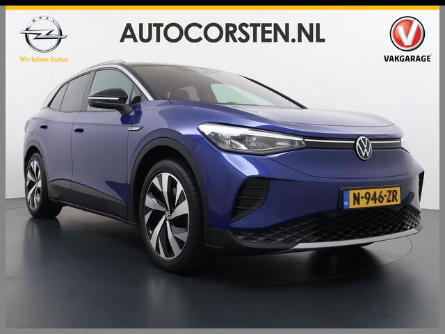 Volkswagen ID.4 First 82kWh SOH 92% Stuur+Stoelverwarming Camera Adap.Cruise Apple Carplay/Android Auto Navi Ecc Geluidsisolerend glas DAB Lmv 20" Front assist Rijstrooksensor WiFi