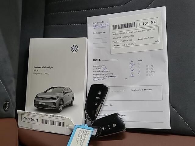 Volkswagen ID.4 FIRST 77 KWH I TREKHAAK I WARMTEPOMP I P-CAMERA I STOELVERWARMING