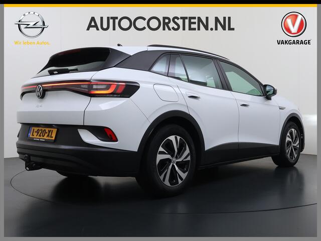 Volkswagen ID.4 Pure 55kWh SOH 89% Trekhaak Adap.Cruise Stoelverwarming Ecc Navi Apple Carplay Android Auto Isofix Lmv Led Bluetooth Connected services Keyless start Rijstrooksensor 1e Eigenaar Origineel Nederlandse Auto
