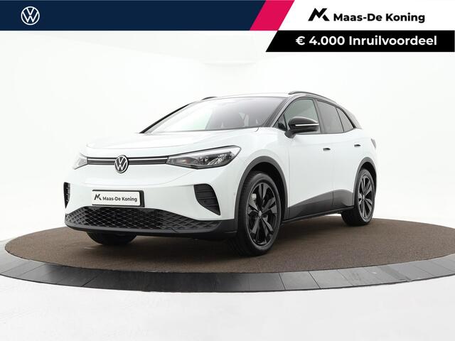 Volkswagen ID.4 Limited Edition 58 kWh accu 190 PK · Achteruitrijcamera · Draadloze telefoonlader · Trekhaak, elektrisch uitklapbaar · Voorraad OUTLET · Prijs is inclusief inruilpremie ·