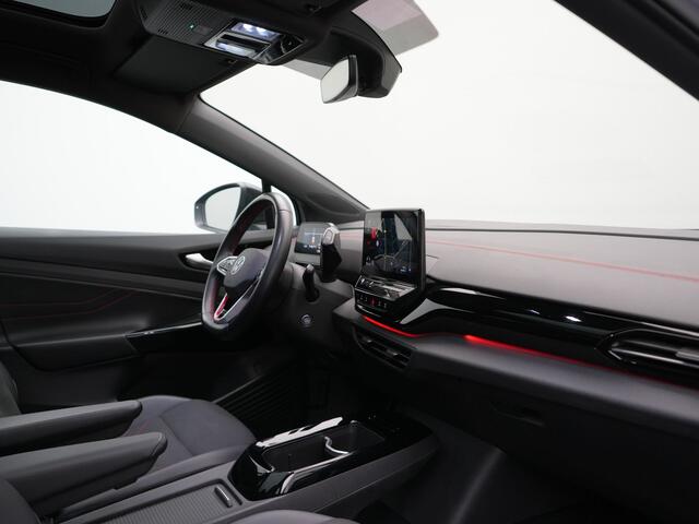 Volkswagen ID.4 GTX 4Motion 77 kWh 300pk Dealer O.H. | Trekhaak Af Fabriek | Panodak | Adaptive Cruise | Camera | IQ Light | Sportstoelen & Stuur Verwarmd | Keyless | Sfeerverlichting | Apple Carplay | Navigatie | DAB | 20"L.M |