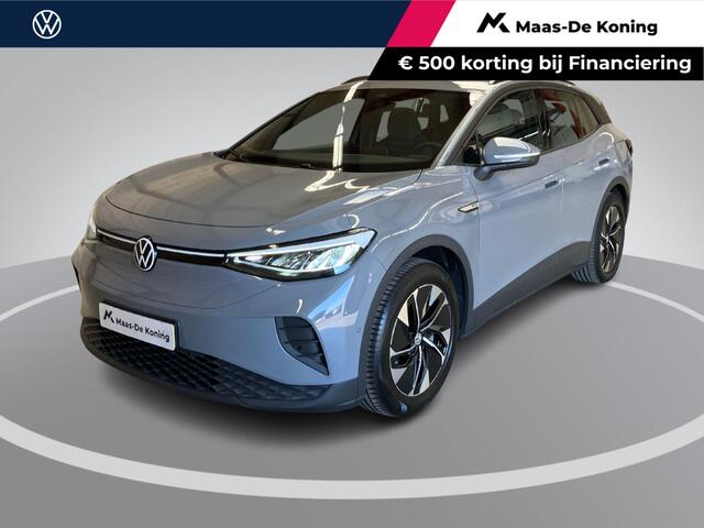 Volkswagen ID.4 Pro 128KW/174PK 77 kWh · SOH 95,6% · Camera · Warmtepomp · Apple/Android Car Play · Parkeer Sensoren · Fabrieksgarantie t/m 23-05-2027 of 100.000KM ·