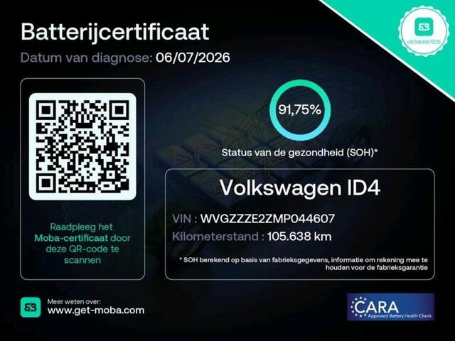 Volkswagen ID.4 Max 77 kWh | 92% SOH | PANO | 360 CAMERA |