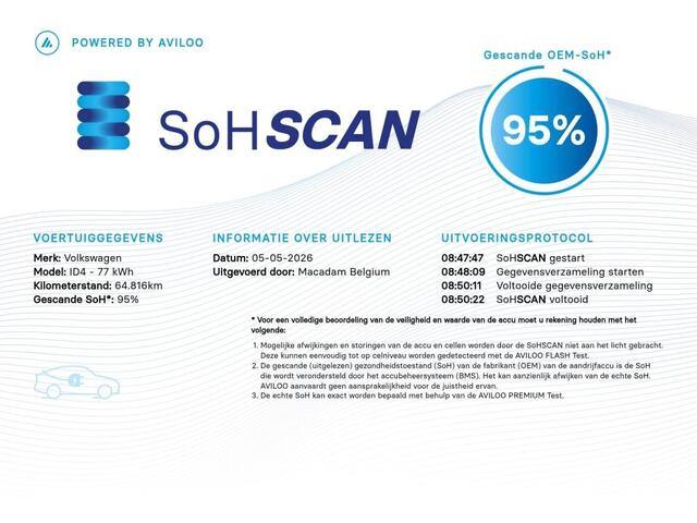 Volkswagen ID.4 FIRST MAX 77 kWh 204PK SOH95% / PANO / TREKHAAK